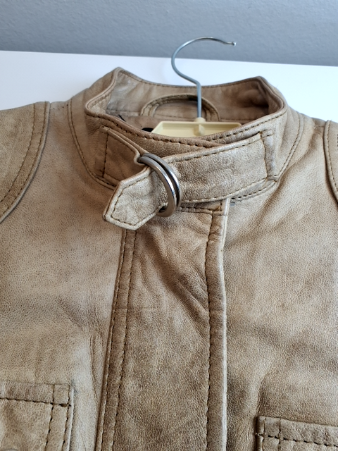 Tommy Hilfiger Skind Jakke